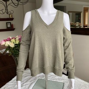 Alternative Earth Cold Shoulder Sweater